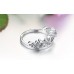 Парные кольца для влюбленных из серебра арт. DAO_062